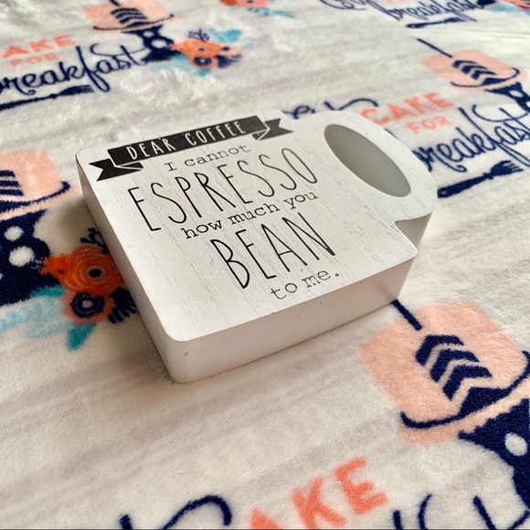 1 LEFT!🎉HP🎉 ☕️ Coffee Love Home Accent Decor ☕️ - Picture 2 of 2